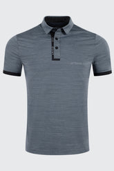 Áo Polo Golf Nam ARISLE Ribb Cuff Steel Grey